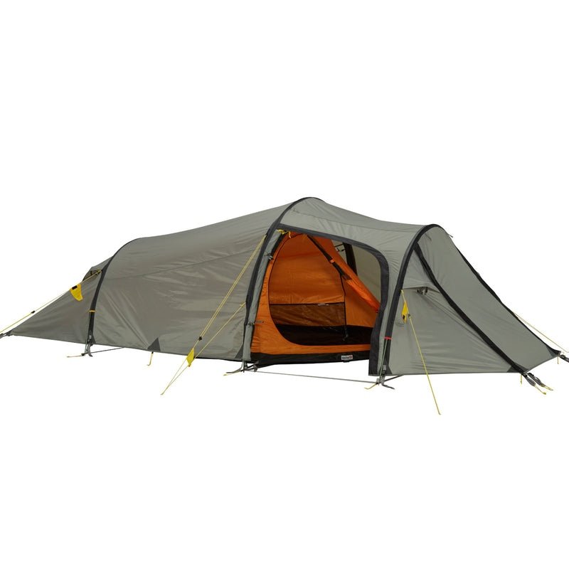 Tente tunnel 4 saisons ultralégère (3 personnes, silnylon, abside allongée)