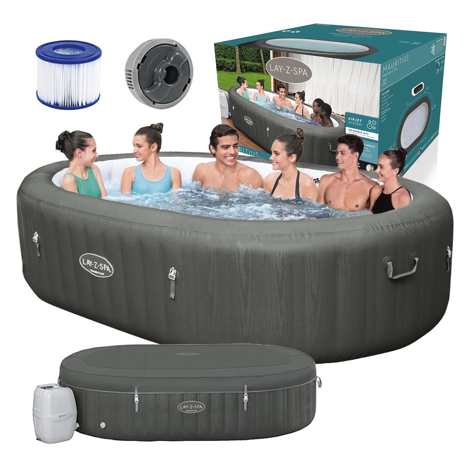 Lay-Z-Spa Mauritius Jacuzzi Bestway