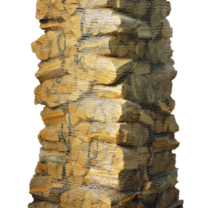 88 Netten Ovengedroogd gespleten Berken Haardhout 25cm