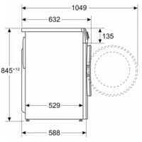 Bosch Voorlader Serie 6 Iron Assist 9 Kg A WGG244ZMFG – Bild 2