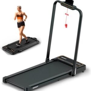 Moovv Loopband – Inklapbaar & Tot 12 km/u – Max. 120 kg – 124 x 64 x 105 cm –