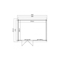 Cabane de jardin SANTA FE 10 m² – Bois 28 mm solide et durable – Bild 2
