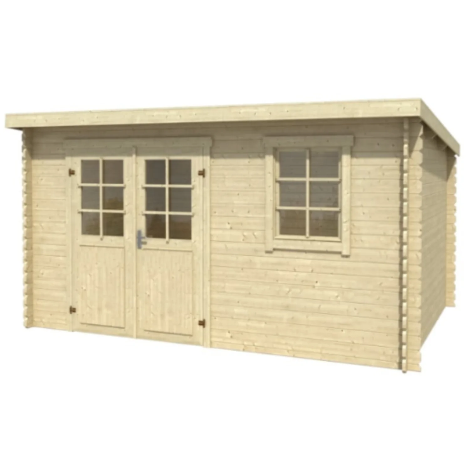 Cabane de jardin SANTA FE 10 m² – Bois 28 mm solide et durable